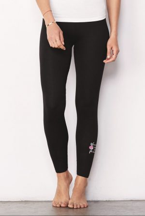 Bella & Canvas Black Leggings